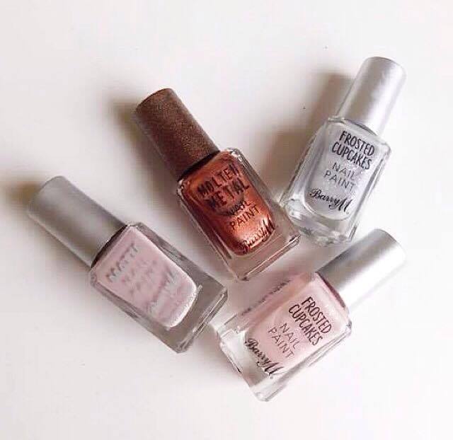Top 4 Barry M nail paint’s