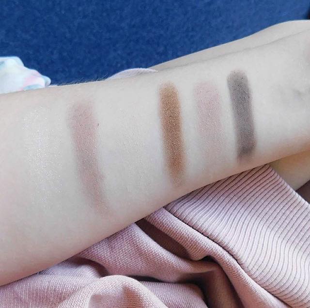 Maybelline the nudes row 1