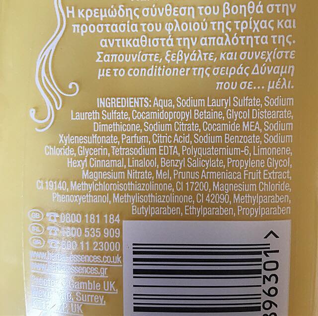 Ingredient Breakdown 5 Herbal Essences Luscious Length Bee Strong