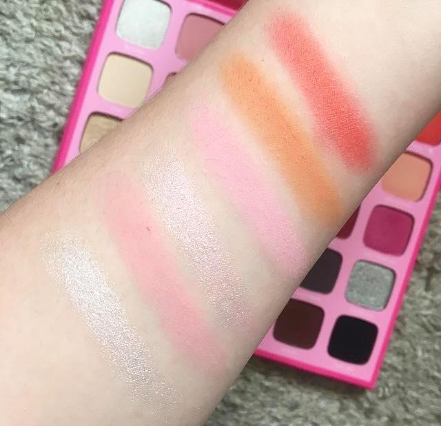 Morphe x Jeffree Star Palette Review and Swatches - jazminheavenblog