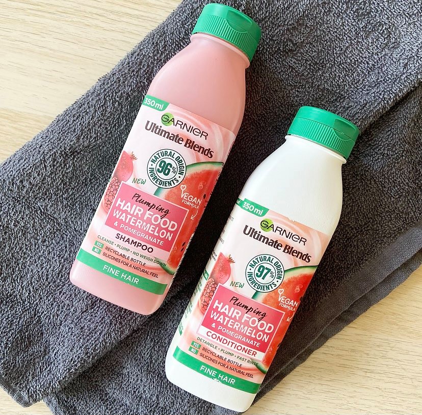 Ingredient Breakdown #10 – Garnier Ultimate Blends Hair Food Watermelon & Pomegranate Shampoo & Conditioner